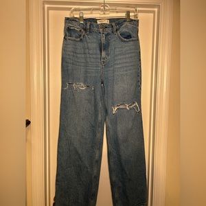 Abercrombie & Fitch High Rise 90s Jeans